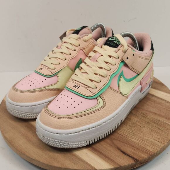 Nike Air Force 1 Shadow Arctic Punch/Barely Volt Women's Size 9 - Picture 6 of 10